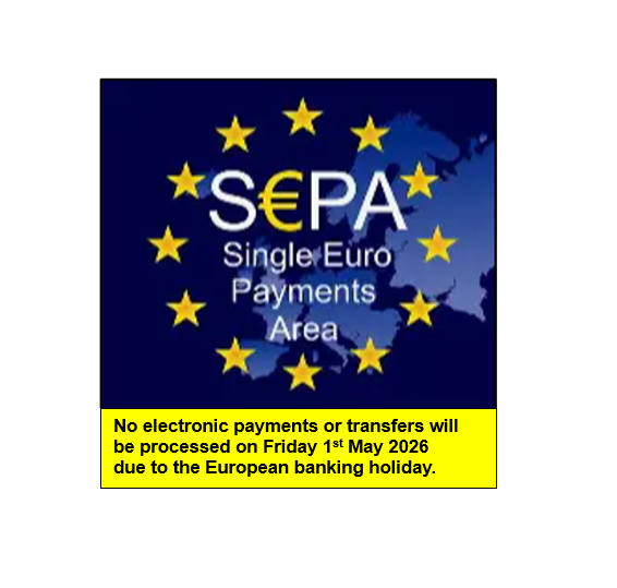 Sepa Payments European Bank Holiday